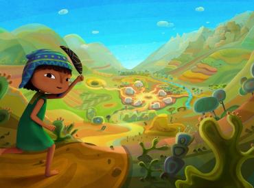 pachamama kijkdoos sphinx 